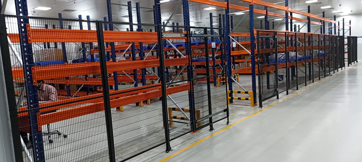 Warehouse Safety Fencing